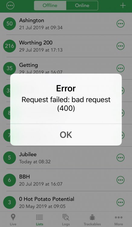 Cachly- ERROR Request failed - bad request (400).jpg